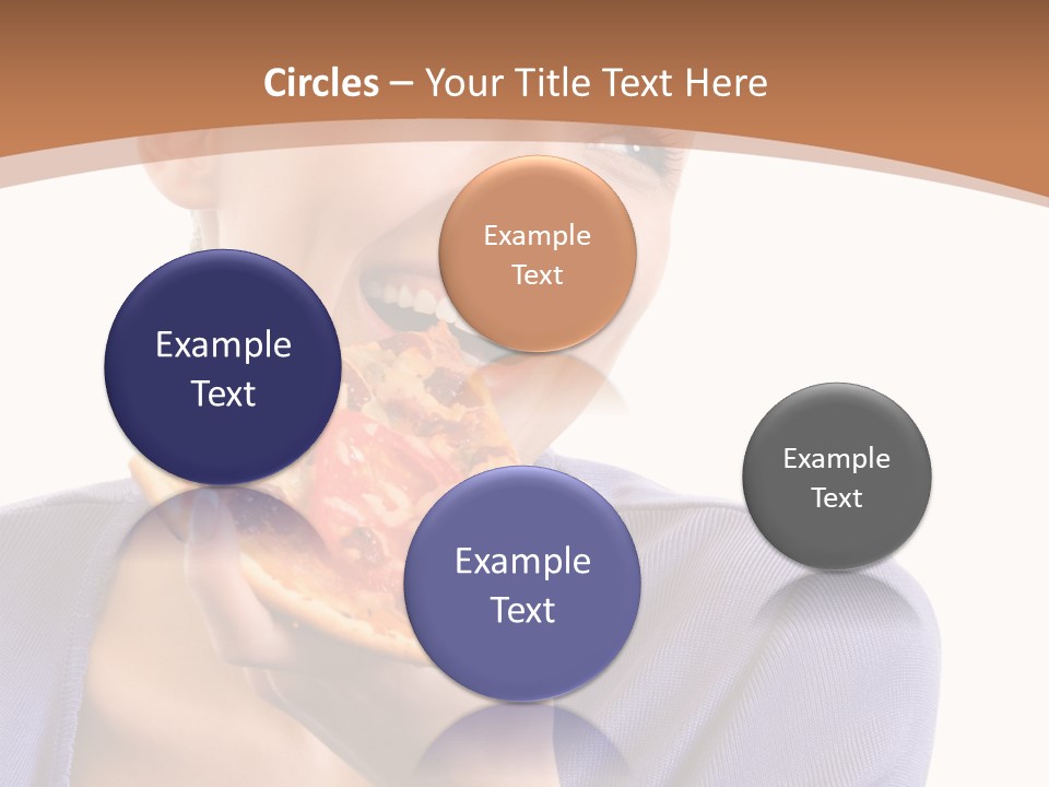 Hair Tomato Food PowerPoint Template