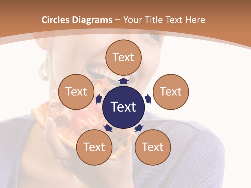 Hair Tomato Food PowerPoint Template