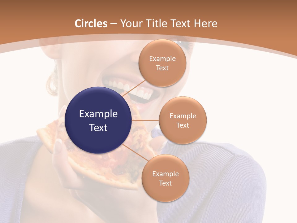 Hair Tomato Food PowerPoint Template