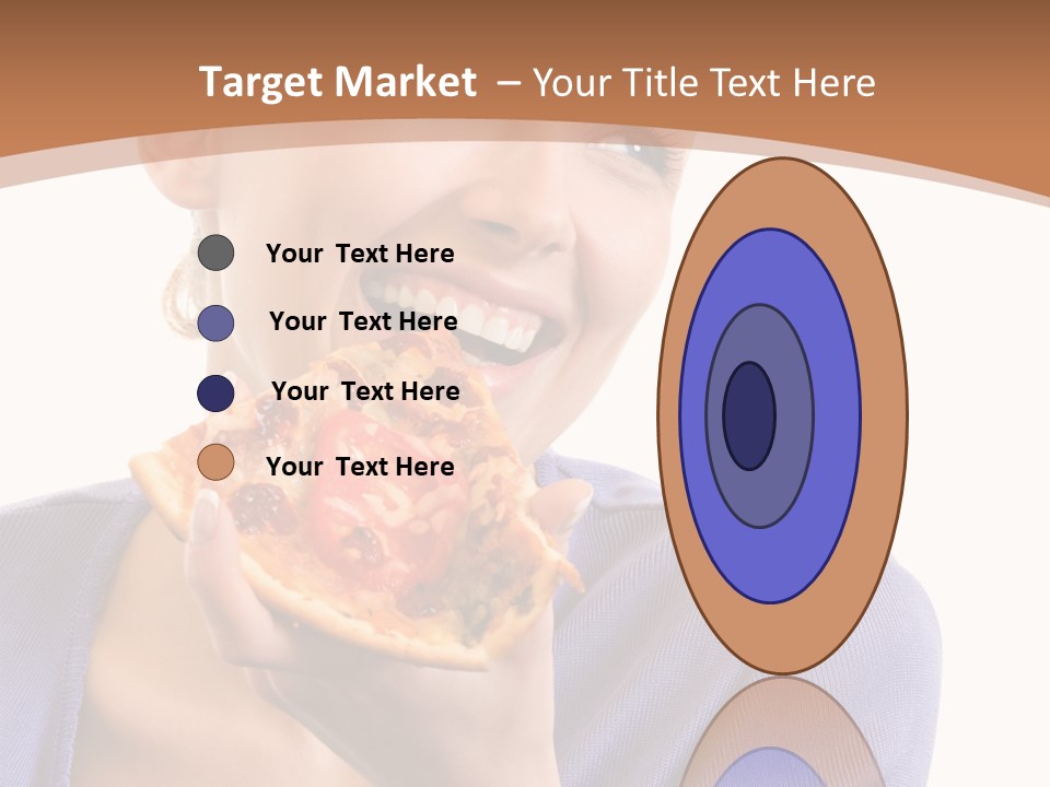 Hair Tomato Food PowerPoint Template