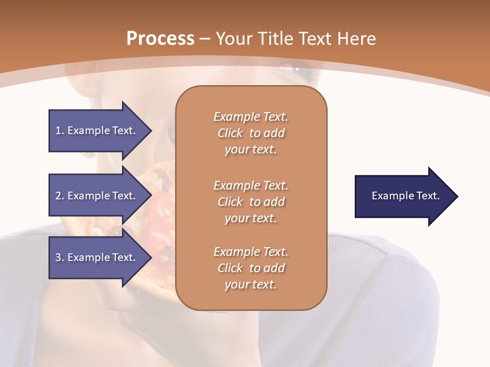 Hair Tomato Food PowerPoint Template