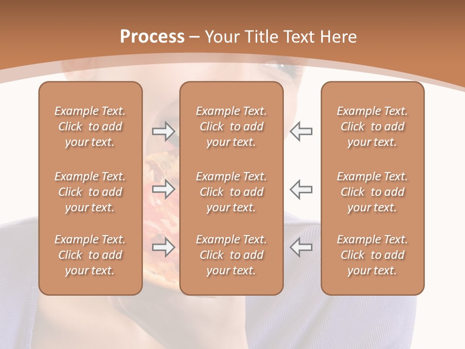 Hair Tomato Food PowerPoint Template