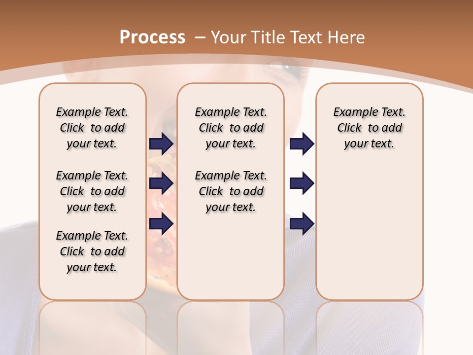 Hair Tomato Food PowerPoint Template