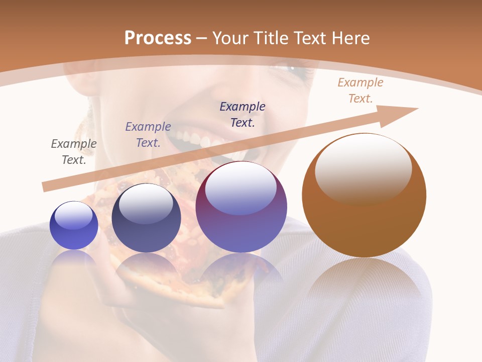 Hair Tomato Food PowerPoint Template