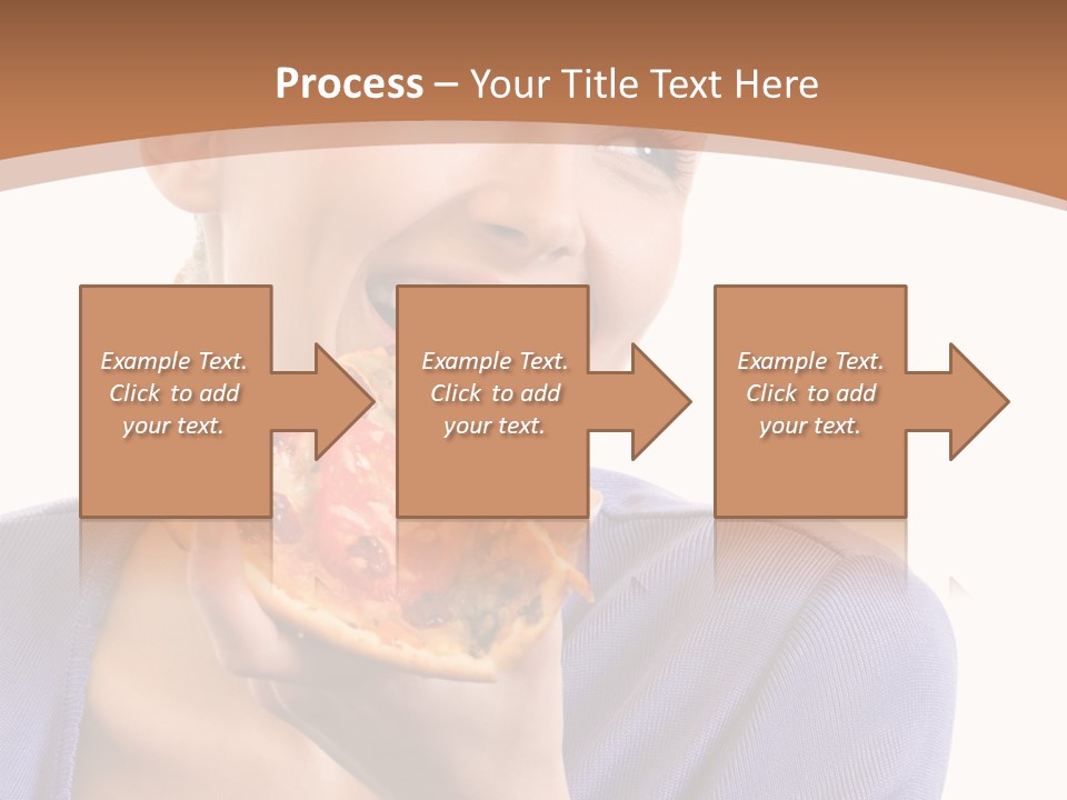 Hair Tomato Food PowerPoint Template