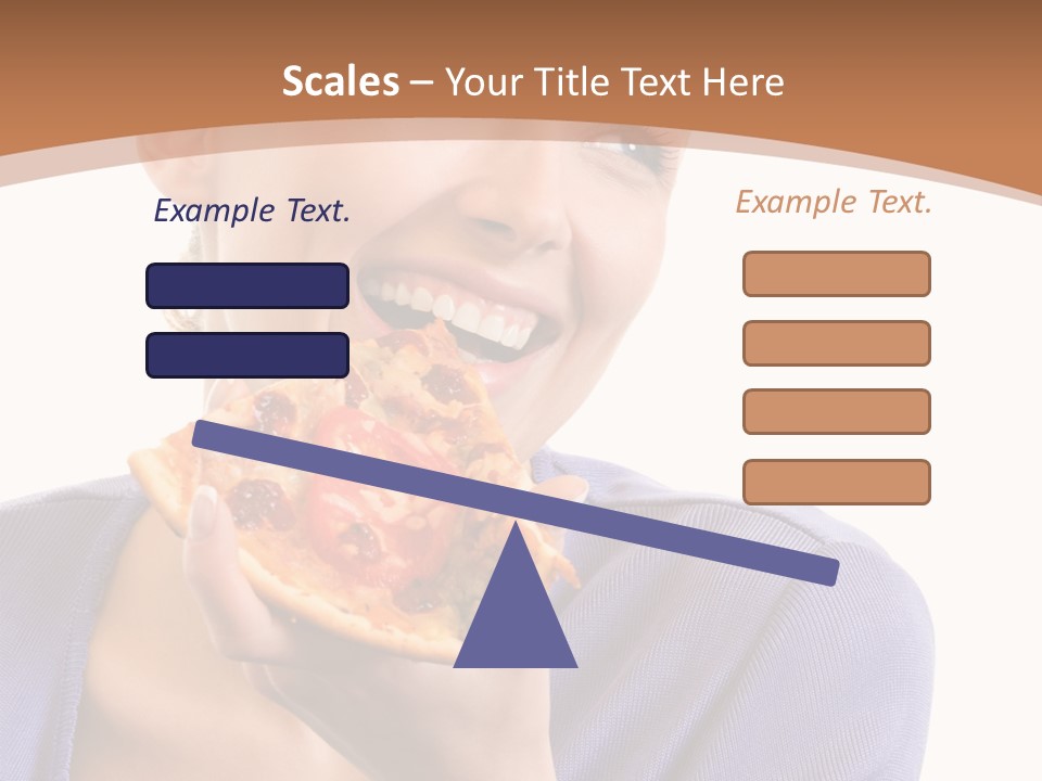 Hair Tomato Food PowerPoint Template