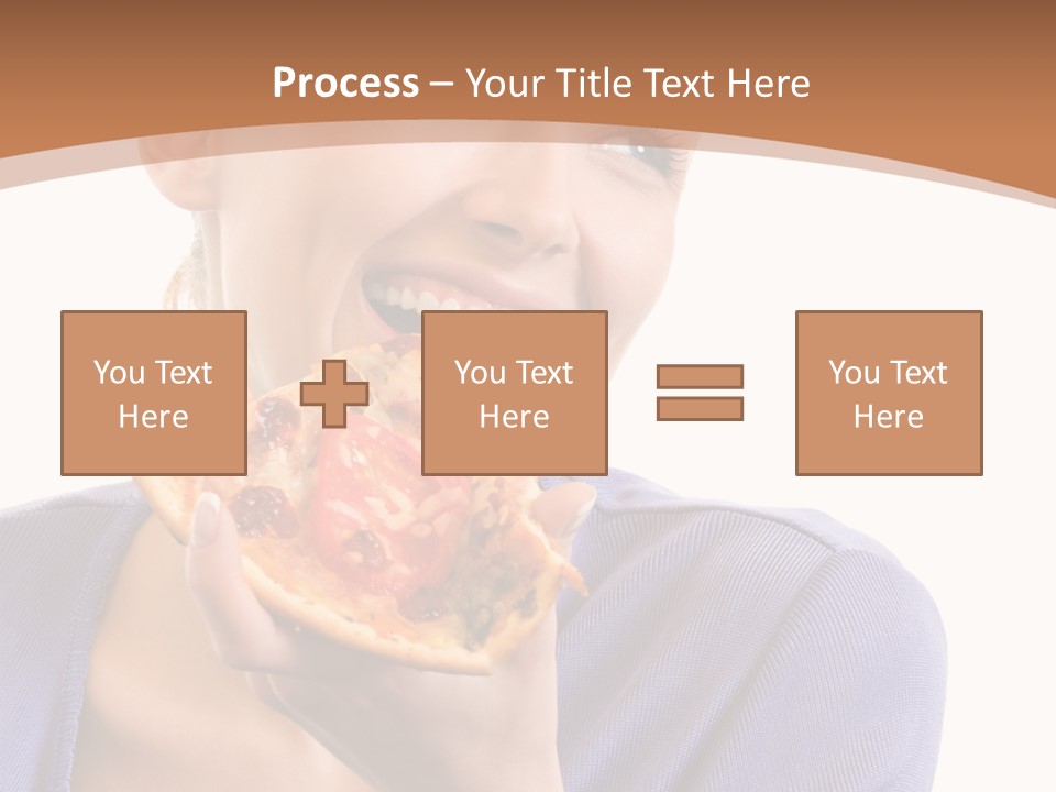 Hair Tomato Food PowerPoint Template