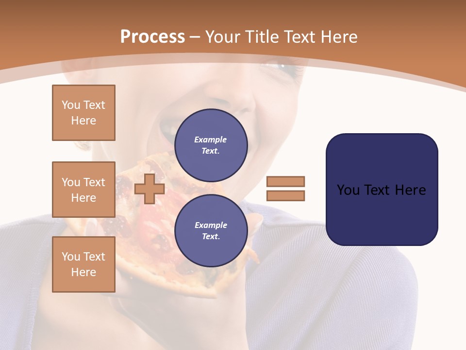 Hair Tomato Food PowerPoint Template