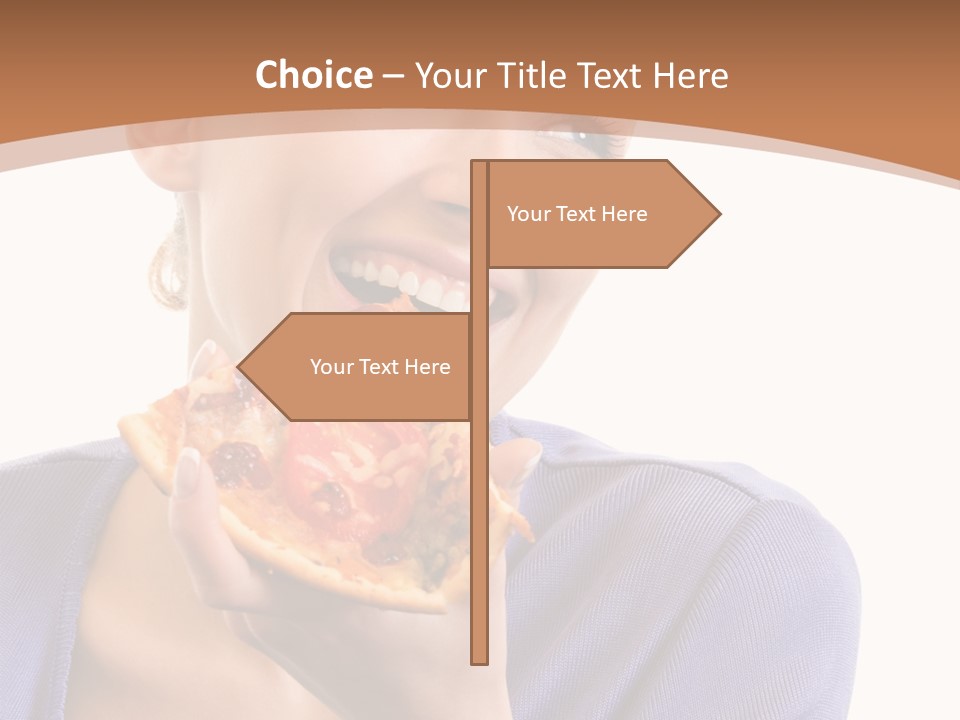 Hair Tomato Food PowerPoint Template