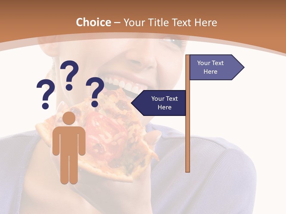 Hair Tomato Food PowerPoint Template