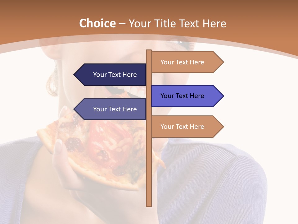 Hair Tomato Food PowerPoint Template