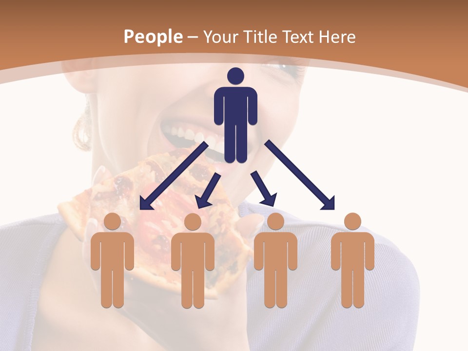 Hair Tomato Food PowerPoint Template