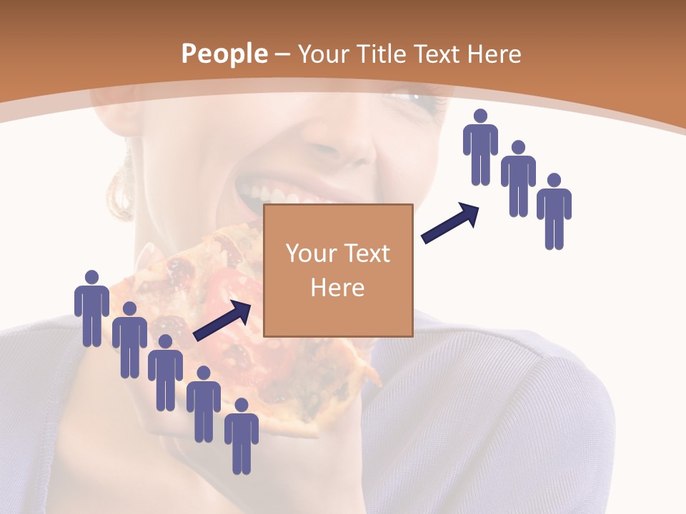 Hair Tomato Food PowerPoint Template