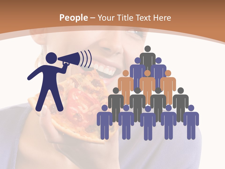 Hair Tomato Food PowerPoint Template