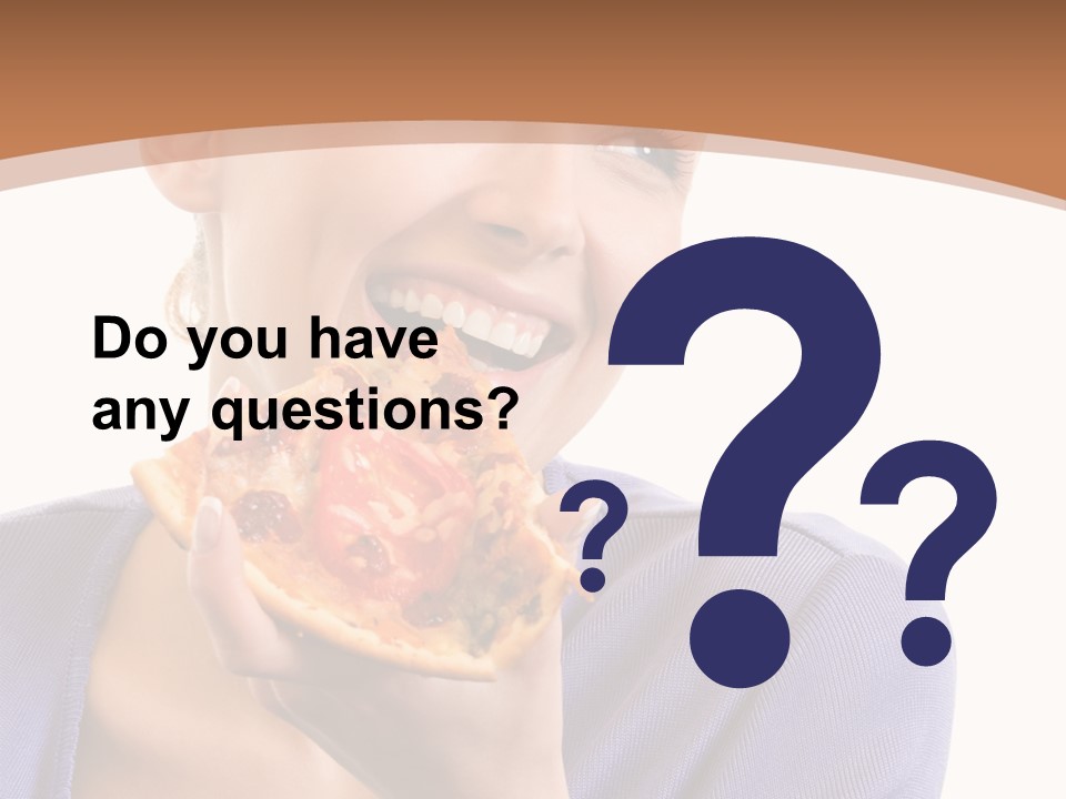 Hair Tomato Food PowerPoint Template