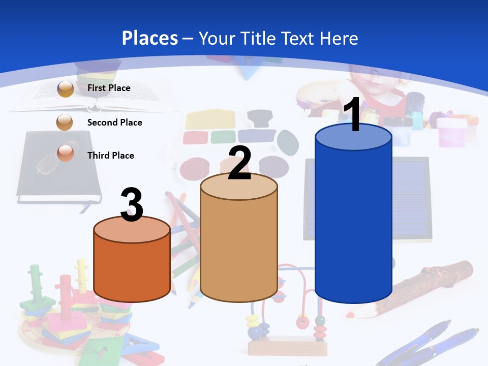 Pencil Notebook Education PowerPoint Template