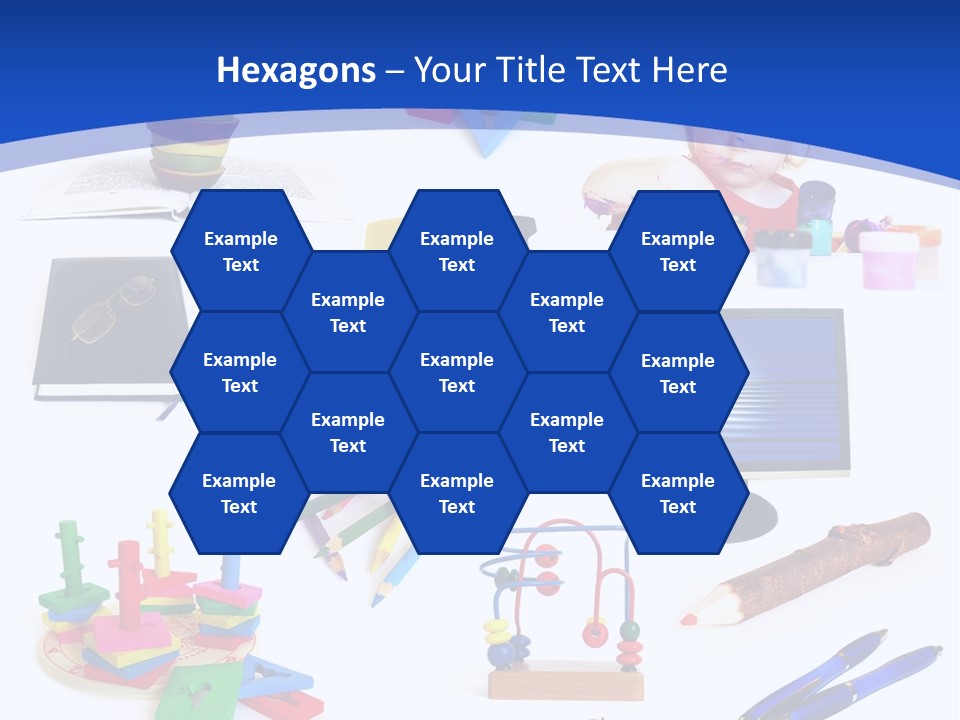 Pencil Notebook Education PowerPoint Template