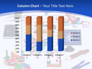 Pencil Notebook Education PowerPoint Template