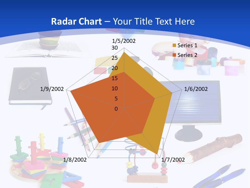Pencil Notebook Education PowerPoint Template