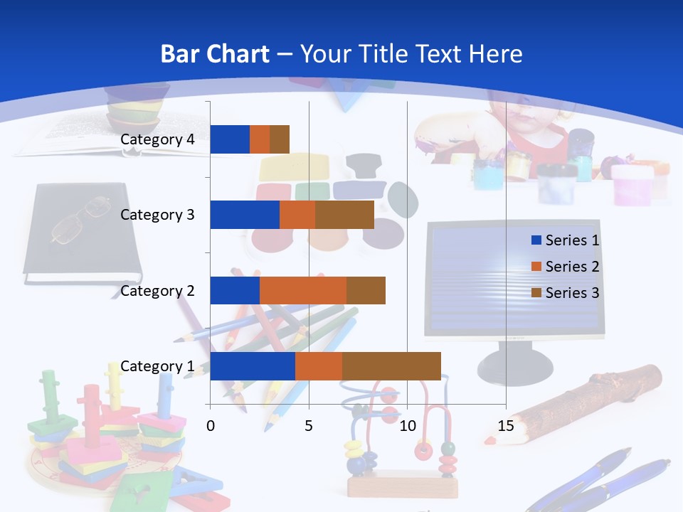 Pencil Notebook Education PowerPoint Template