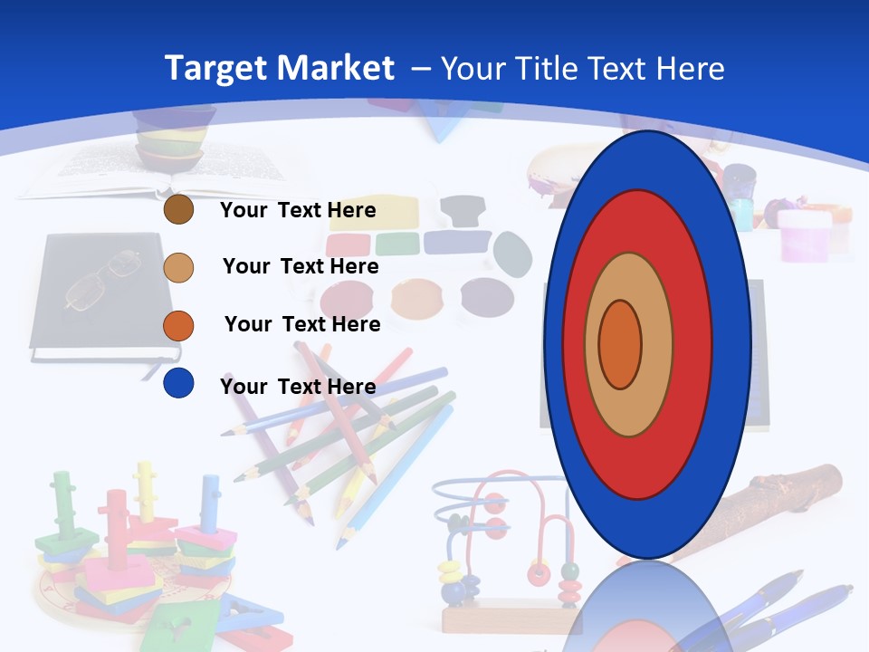 Pencil Notebook Education PowerPoint Template