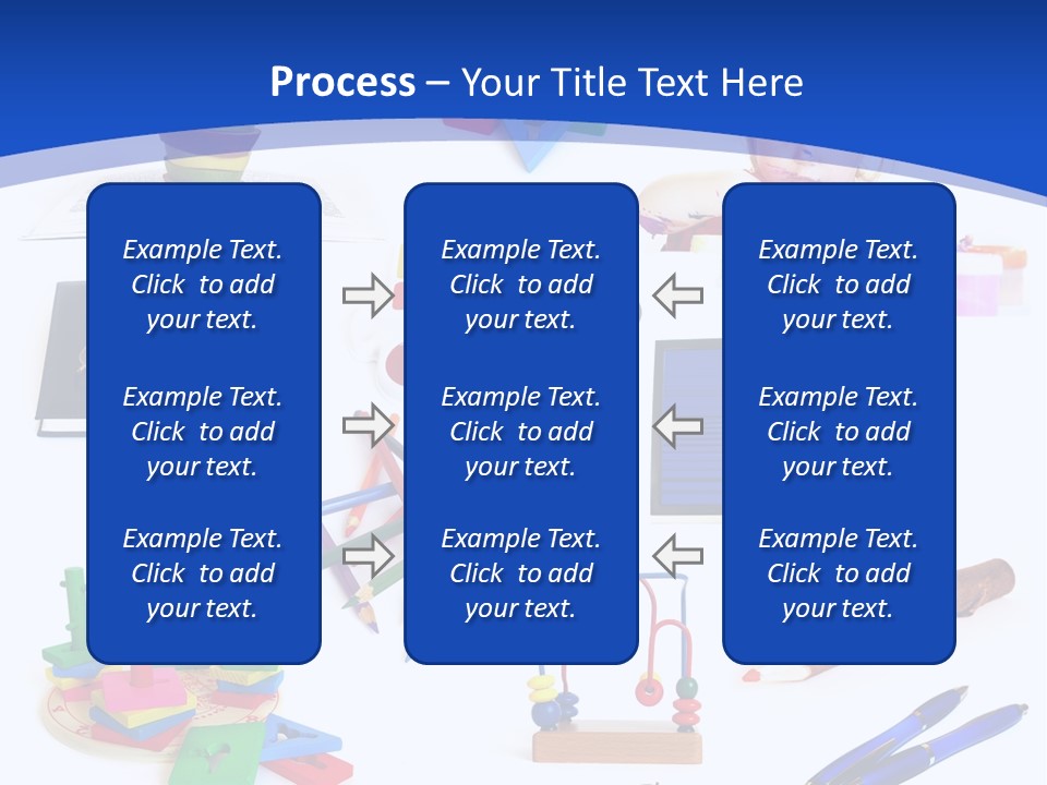 Pencil Notebook Education PowerPoint Template