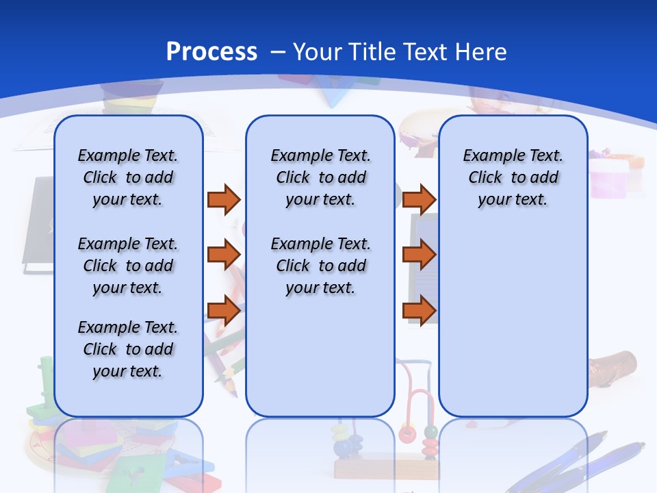 Pencil Notebook Education PowerPoint Template