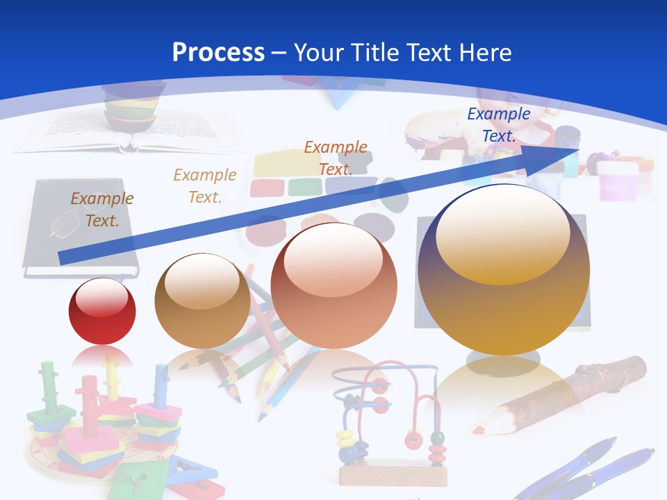 Pencil Notebook Education PowerPoint Template