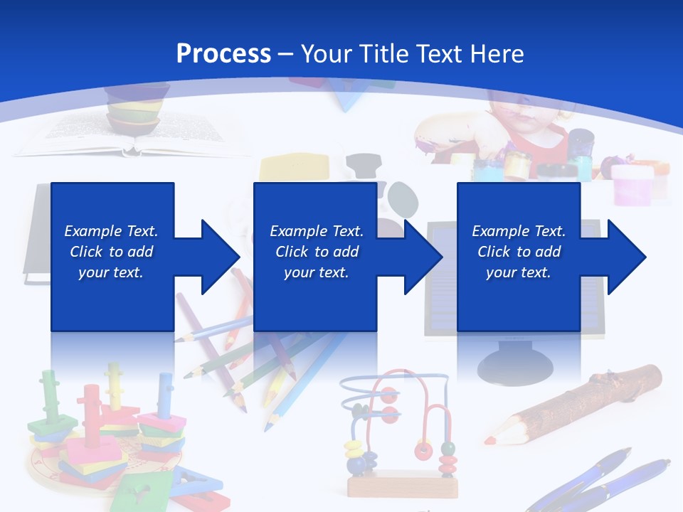 Pencil Notebook Education PowerPoint Template