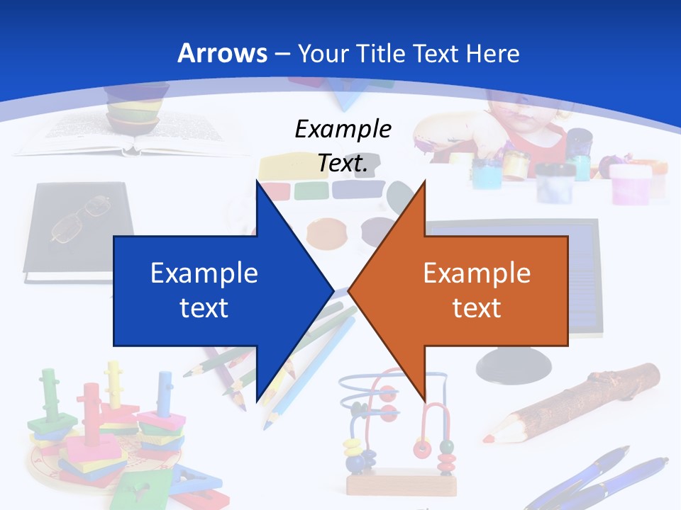 Pencil Notebook Education PowerPoint Template