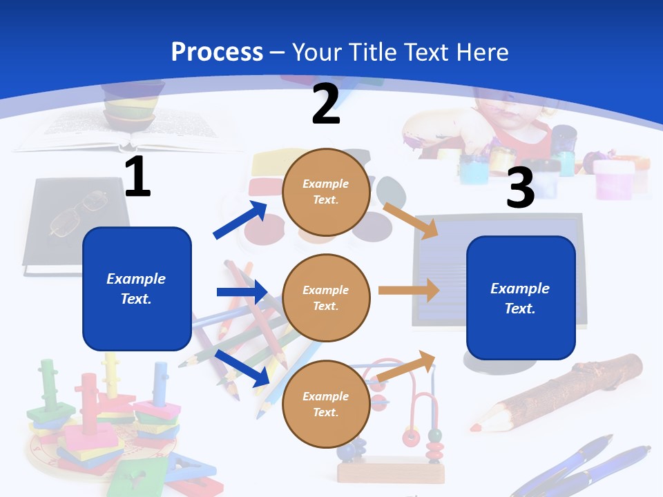 Pencil Notebook Education PowerPoint Template