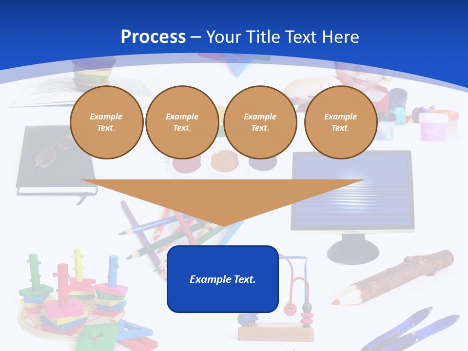 Pencil Notebook Education PowerPoint Template