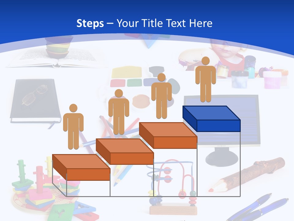 Pencil Notebook Education PowerPoint Template