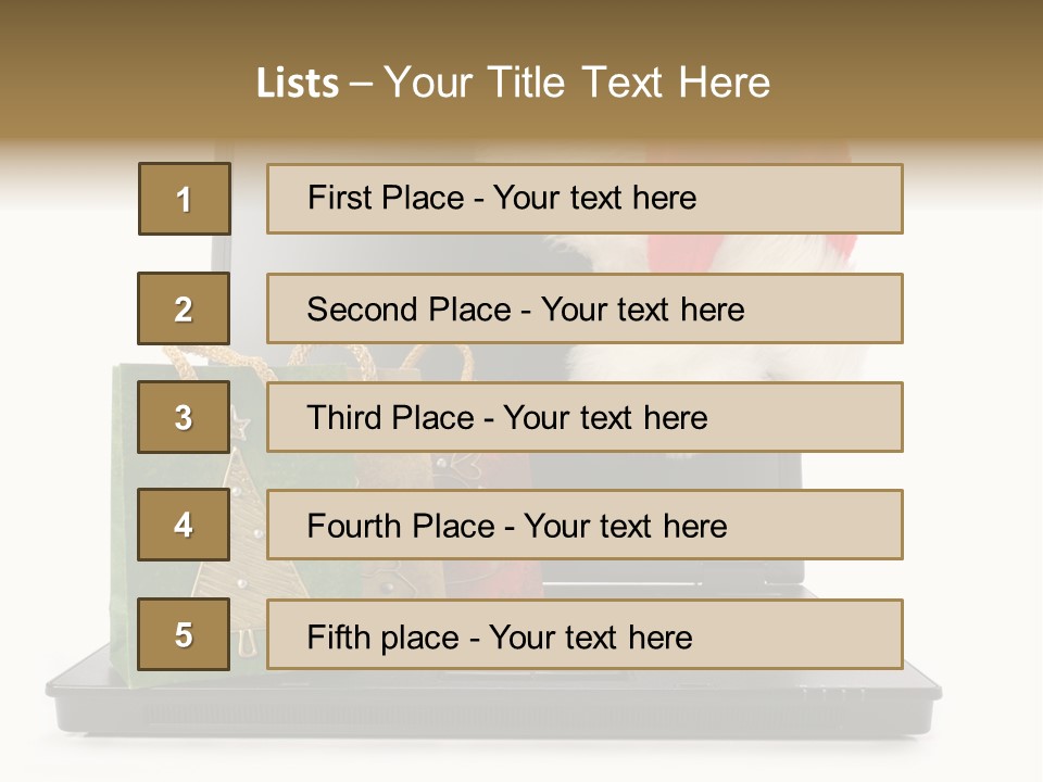 Purchase Monitor Background PowerPoint Template
