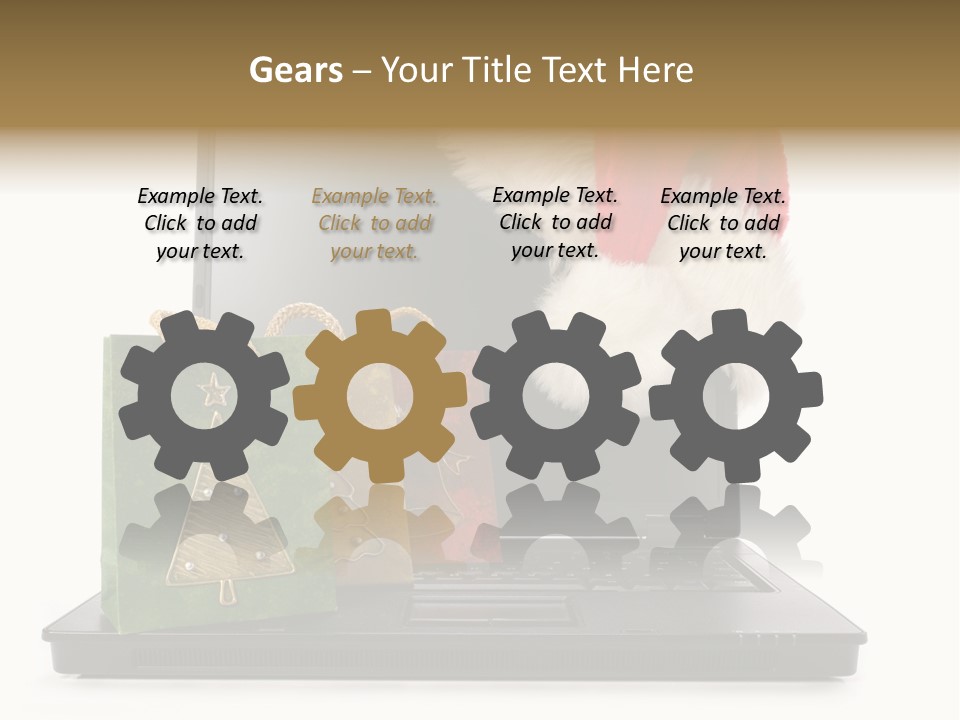 Purchase Monitor Background PowerPoint Template