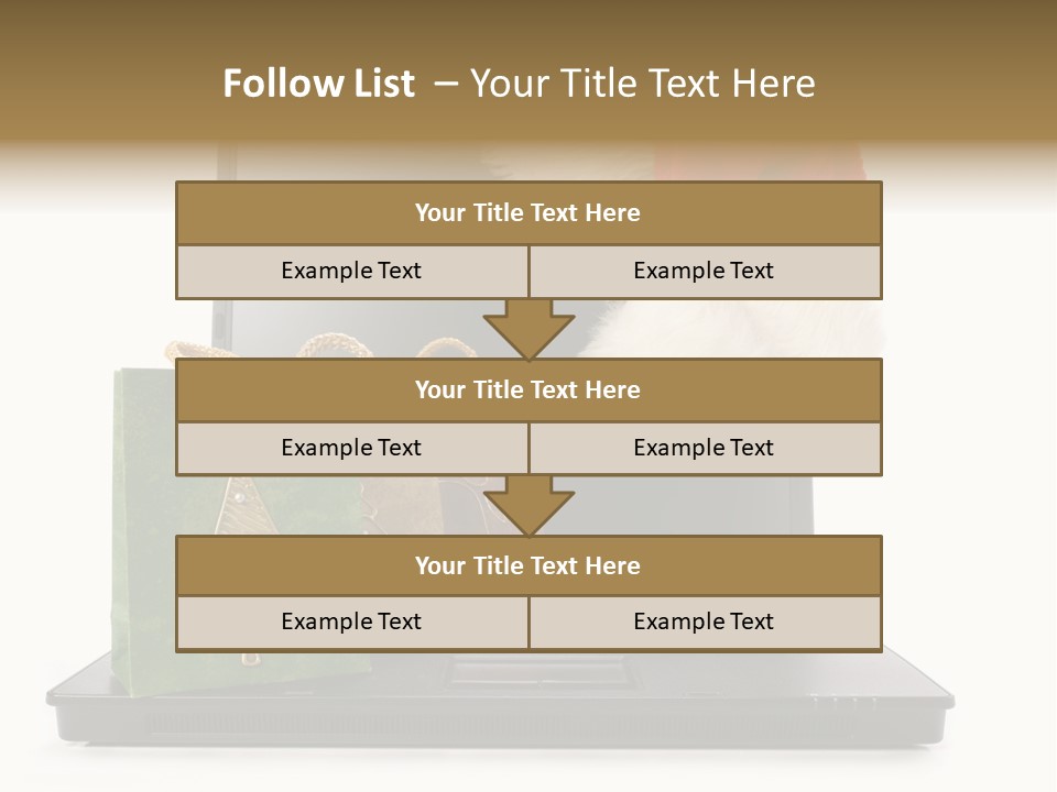 Purchase Monitor Background PowerPoint Template
