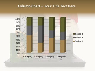 Purchase Monitor Background PowerPoint Template