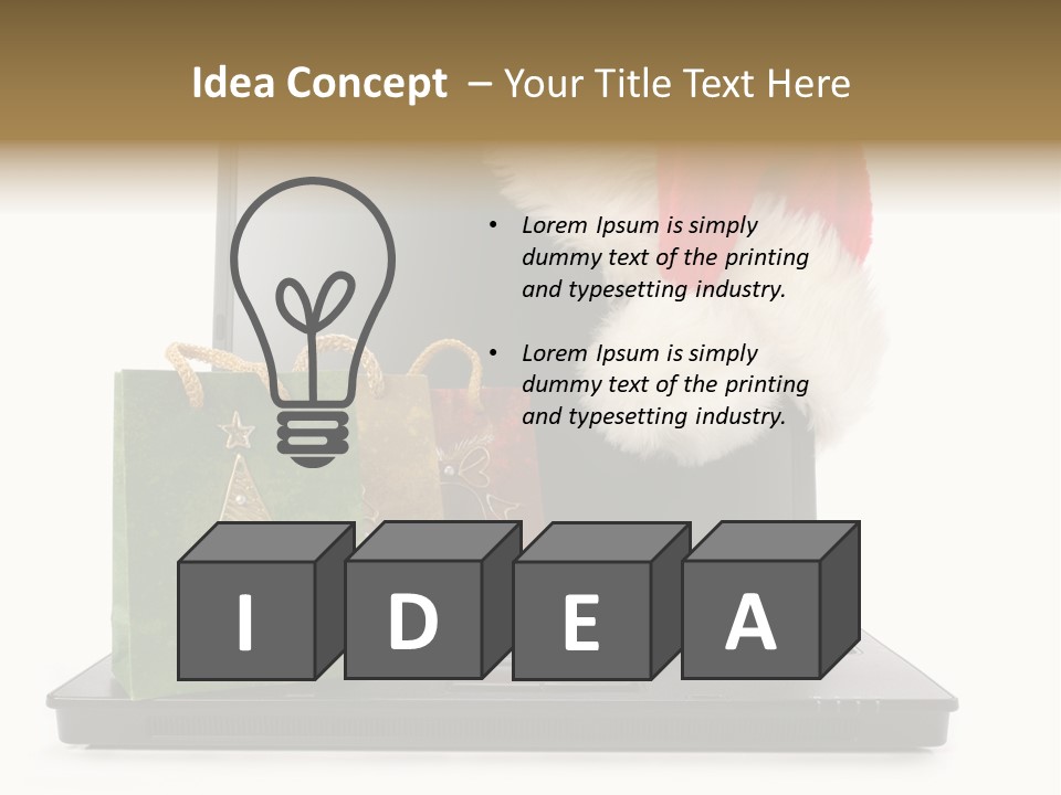 Purchase Monitor Background PowerPoint Template