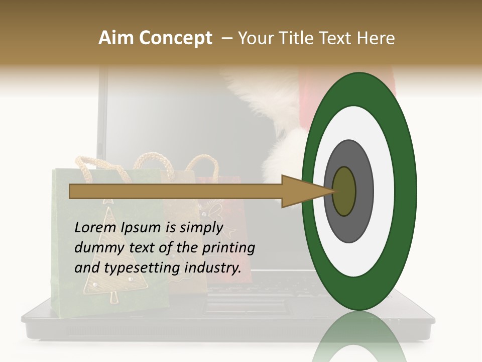 Purchase Monitor Background PowerPoint Template