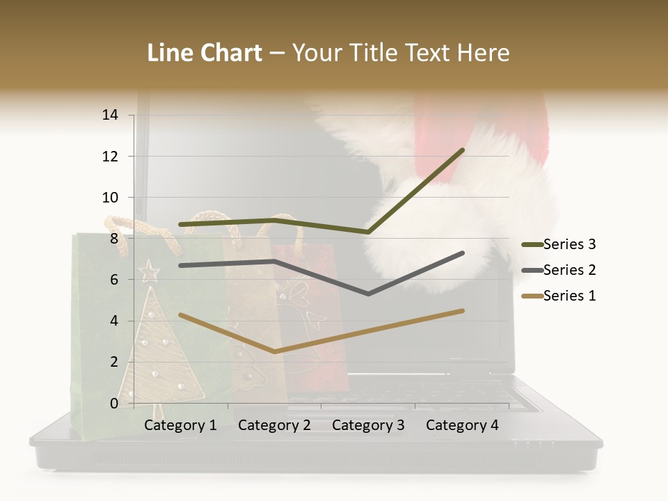 Purchase Monitor Background PowerPoint Template