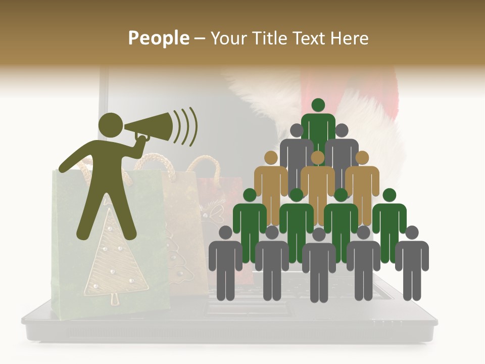 Purchase Monitor Background PowerPoint Template