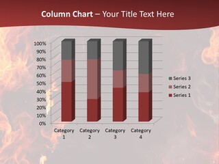 Burnt Border Campfire PowerPoint Template