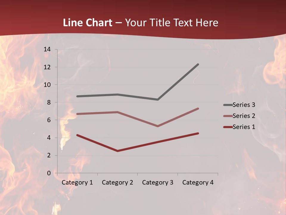 Burnt Border Campfire PowerPoint Template