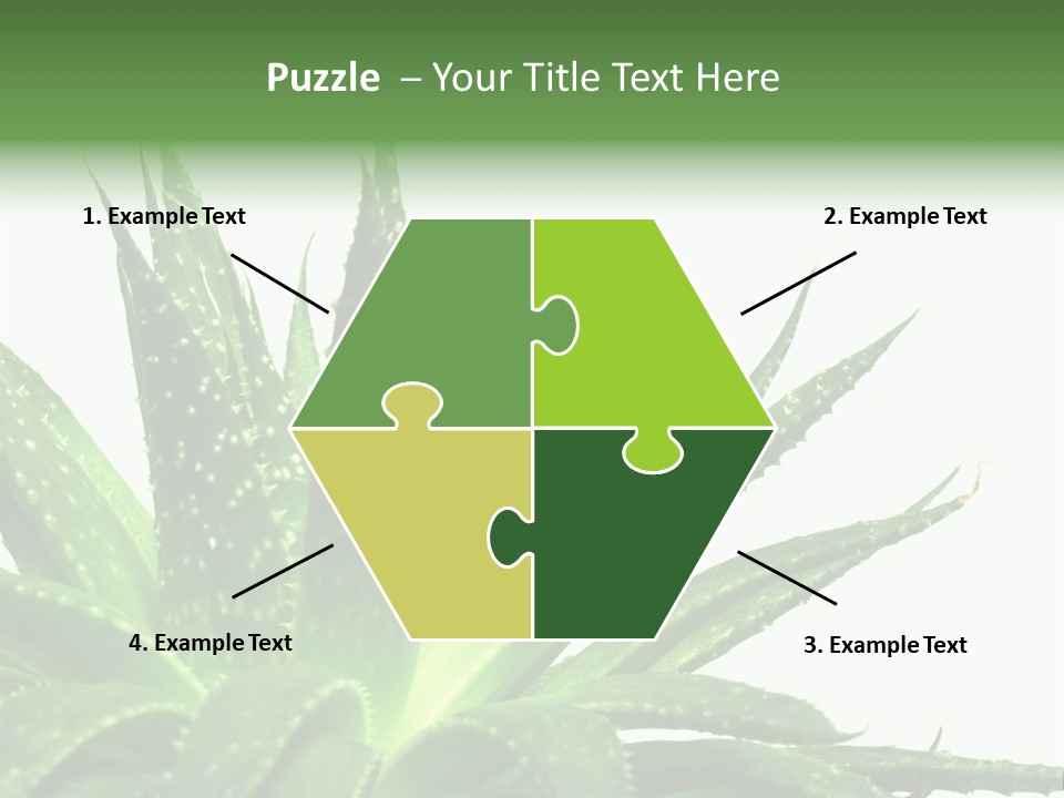 Detailed Plant Space PowerPoint Template