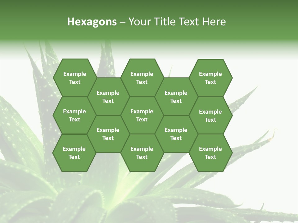 Detailed Plant Space PowerPoint Template