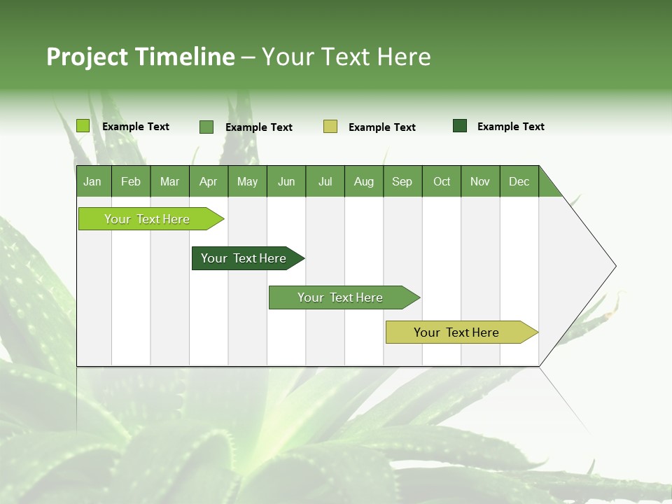 Detailed Plant Space PowerPoint Template