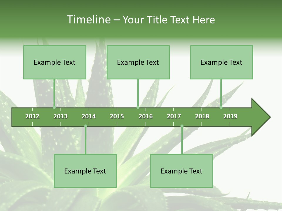 Detailed Plant Space PowerPoint Template