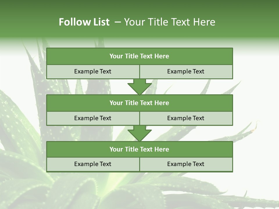 Detailed Plant Space PowerPoint Template