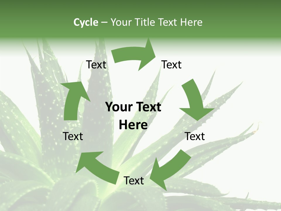 Detailed Plant Space PowerPoint Template