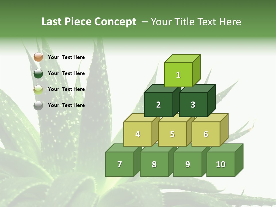 Detailed Plant Space PowerPoint Template